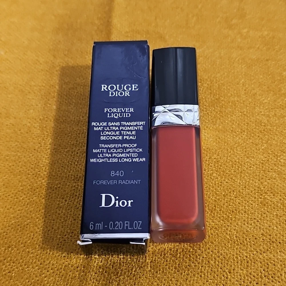 Rouge Dior Forever Rouge Dior Forever liquid lipstick. #840. Forever Radiant NIB